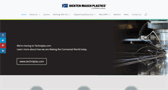 Desktop Screenshot of dicktenplastics.com
