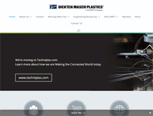 Tablet Screenshot of dicktenplastics.com